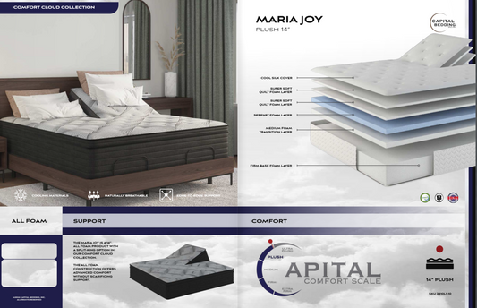 Capital Bedding All Foam Maria Joy