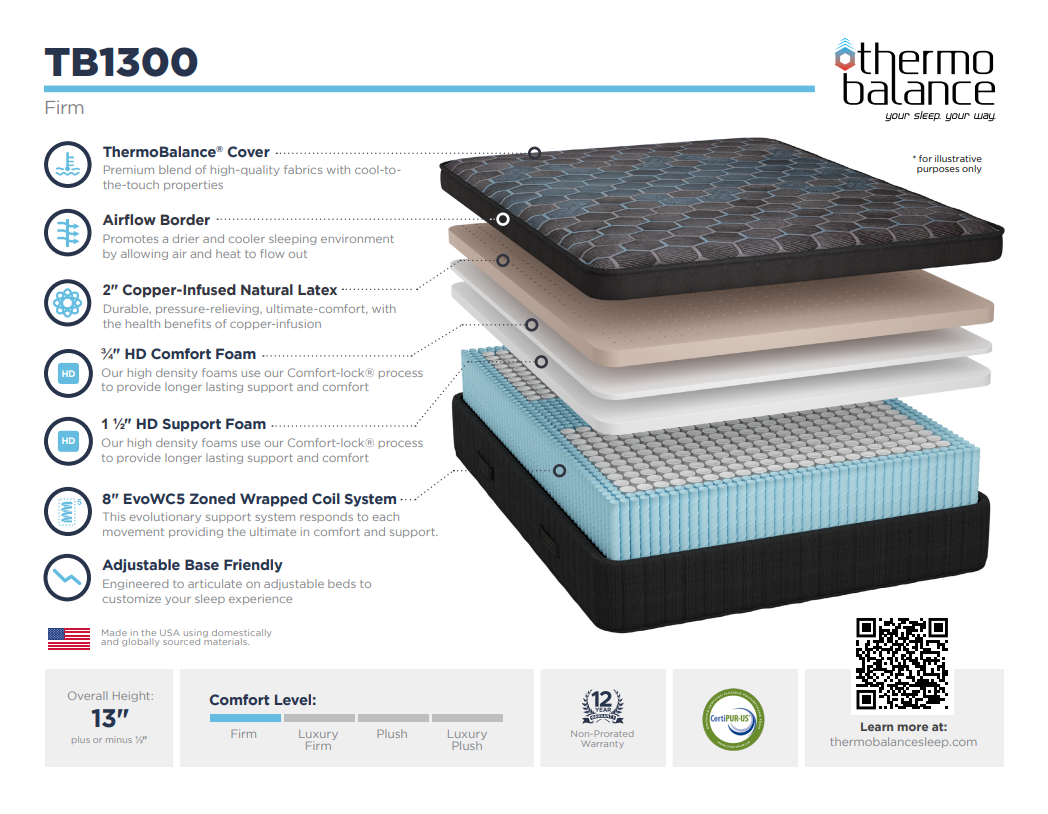 Thermo Balance TB1300 Firm