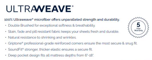 Sleeptone Ultraweave Sheet Sets